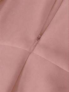 EMERY ROSE Women's Red Backless Beaded Bow Decor Sleeveless Dress - Pink - View 6