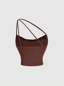 SHEIN MOD 2 chiếc áo nữ không tay dáng suông cổ lệch, thích hợp mặc mùa hè. - Nhiều màu - Xem 8