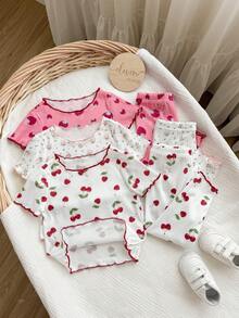 女婴睡衣 - 粉色 - 查看 5