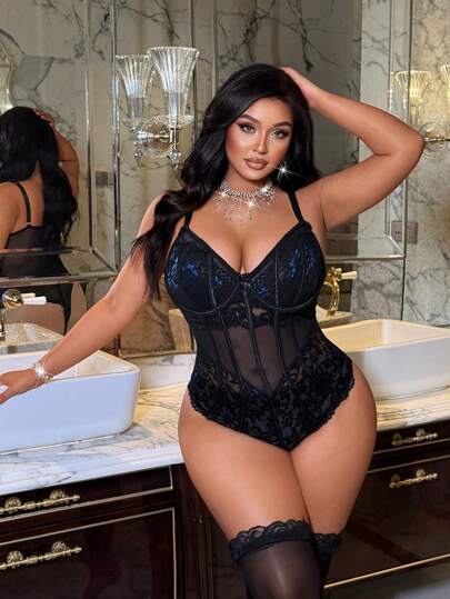 NU&NOW Áo kiểu Pháp dáng rộng dành cho nữ, màu đen ren, khoét eo, co giãn, chất liệu dệt kim, đa năng, thoải mái, thích hợp mặc nhiều lớp trong mùa xuân/hè, trang phục thanh lịch và gợi cảm cho các quý cô trẻ.