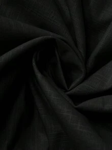 Auralis 大码夏季无袖上衣，采用纹理面料，荷叶边下摆，米色，优雅的办公室/通勤装，学院风 - 黑色 - 查看 7