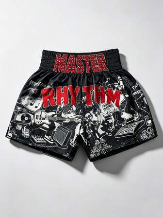 Prep 2026 Nouveaux shorts imprimés de style à la mode Y2K décontracté printemps/été, pantalon assorti unisexe pour couple