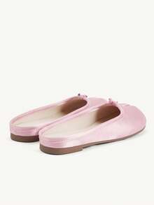 CUCCOO CHICEST Giày lười nữ màu hồng, mũi tròn, kiểu dáng cổ điển Tabi, thích hợp cho ngày Valentine. - Hồng - Xem 5