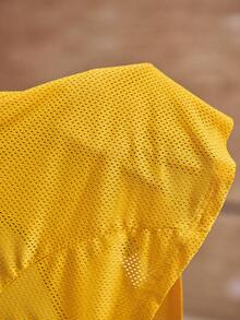 Powerista Débardeur de sport respirant et confortable avec col rond et bordure contrastée sans manches - Orange - Voir 7