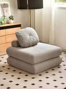 1 chiếc ghế sofa giường gấp, sofa sàn, sofa giường chuyển đổi với mút xốp mật độ cao, thích hợp cho phòng khách, phòng ngủ. - Nhiều màu - Xem 6