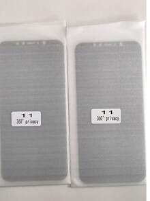 Bộ 2 miếng dán màn hình cường lực phù hợp cho iPhone 11/12/13/14/15/16/17 Pro Max, bảo vệ riêng tư chống nhìn trộm 360 độ, chống nhìn trộm 4 lớp, bề mặt sáng bóng, phim bảo vệ màn hình riêng tư, phim bảo vệ màn hình điện thoại di động, lớp phủ bảo vệ màn hình an toàn, phim bảo vệ màn hình trong suốt, thiết kế thời trang, kính chống trầy xước và chống mài mòn, phim bảo vệ chất lượng cao, vỏ bảo vệ điện thoại di động, người dùng điện thoại di động, người đam mê công nghệ. - màu đen - Xem 18