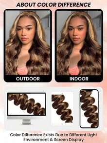 Tóc giả Boho Braids Feather Crochet Human Hair Highlight 4/27 Body Wave Human Hair Extensions Pre Separated Knotless Handmade Crochet Hair For Braiding Pre Looped 16-22Inch - S4/27 - Xem 7