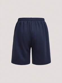 Driftmere 2pcs/Set Men's Sports Tank Top And Shorts Set, Suitable For Running, Fitness, Basketball, Casual Versatile Outfit For Spring And Summer Outdoor Daily Wear Father's Day – A Fathers Day Gift Guide - Navy Blue - View 9