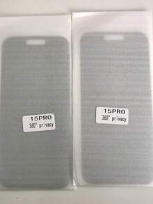 Bộ 2 miếng dán màn hình cường lực phù hợp cho iPhone 11/12/13/14/15/16/17 Pro Max, bảo vệ riêng tư chống nhìn trộm 360 độ, chống nhìn trộm 4 lớp, bề mặt sáng bóng, phim bảo vệ màn hình riêng tư, phim bảo vệ màn hình điện thoại di động, lớp phủ bảo vệ màn hình an toàn, phim bảo vệ màn hình trong suốt, thiết kế thời trang, kính chống trầy xước và chống mài mòn, phim bảo vệ chất lượng cao, vỏ bảo vệ điện thoại di động, người dùng điện thoại di động, người đam mê công nghệ. - màu đen - Xem 28
