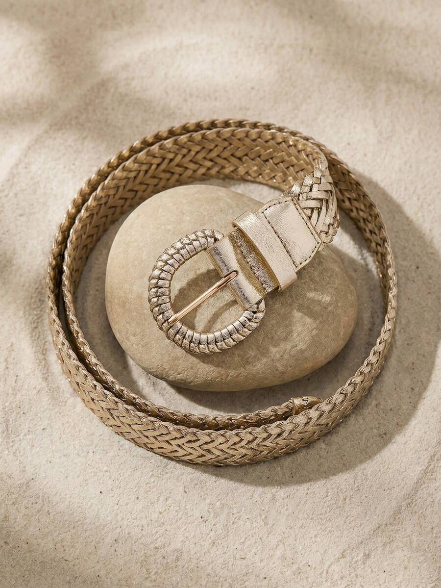 Arave 1 chiếc đầm thủ công kiểu Bohemian, dễ thương và ngọt ngào, mang đến không khí lễ hội, thắt lưng dệt khóa tròn, phù hợp cho kỳ nghỉ, đi chơi thường ngày, Halloween, mùa hè, mùa thu đi học, Halloween. - Vàng - Xem 1