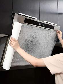 Household Essential Oil Smoke Absorbing Filter Cloth(Give Away Stickers) - White - View 5