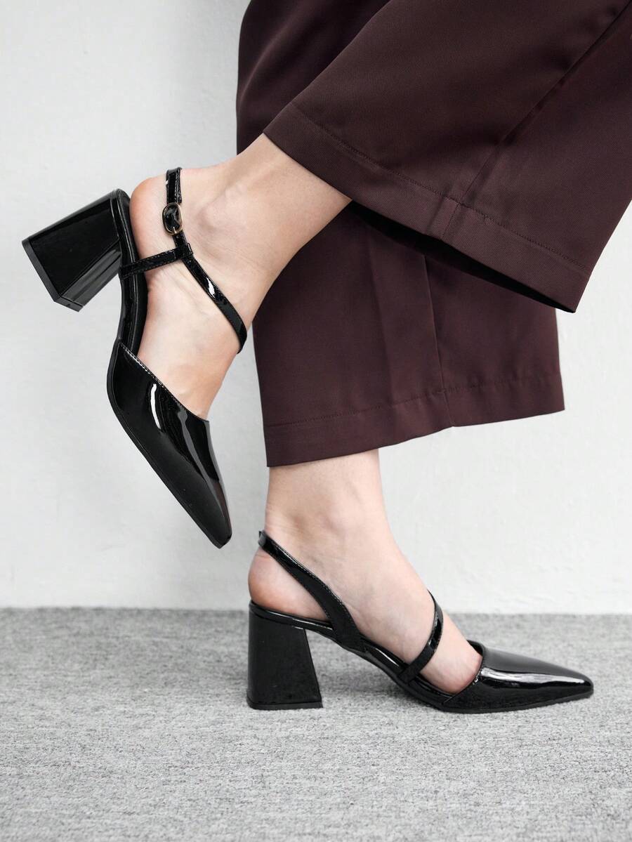 CUCCOO BIZCHIC Women's Fashion High Heel Shoes - Black - View 1