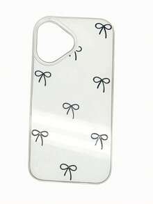 Cute Sparkling Case For 17 Pro Max, 16, 15, 14 Plus, 13, 12, 11 - Luxury Glitter Soft Silicone Cover - Bow - View 25