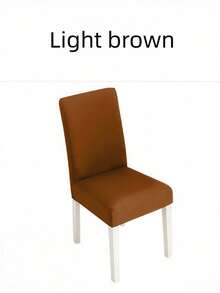 Stretch Chair Covers Elastic Spandex Slipcovers - Solid Color Adjustable Fit For Dining Room, Kitchen, Wedding, Banquet - Multicolor - View 28