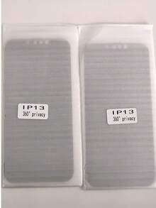 Bộ 2 miếng dán màn hình cường lực phù hợp cho iPhone 11/12/13/14/15/16/17 Pro Max, bảo vệ riêng tư chống nhìn trộm 360 độ, chống nhìn trộm 4 lớp, bề mặt sáng bóng, phim bảo vệ màn hình riêng tư, phim bảo vệ màn hình điện thoại di động, lớp phủ bảo vệ màn hình an toàn, phim bảo vệ màn hình trong suốt, thiết kế thời trang, kính chống trầy xước và chống mài mòn, phim bảo vệ chất lượng cao, vỏ bảo vệ điện thoại di động, người dùng điện thoại di động, người đam mê công nghệ. - màu đen - Xem 22