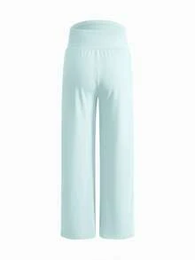Modmama Pantalones anchos de maternidad de unicolor con cintura ajustable - Multicolor - Ver 13