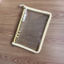 Bìa đựng tài liệu A5 có khóa kéo, có thể dùng làm túi đựng hồ sơ, album tem, album sticker, hộp bút chì, cũng như album ảnh, sổ kế hoạch tiết kiệm, nhật ký, sổ sắp xếp tài liệu, bìa đựng ngân sách, sổ kế hoạch hoặc giấy thay thế cho sổ kế hoạch. - Nhiều màu - Xem 9