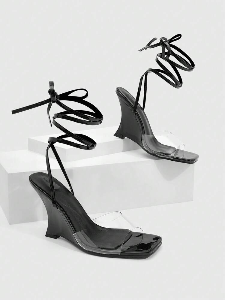 CUCCOO SZL Women's Fashion Sandals, Prom Wedges, Summer Vacation Shoes, Elegant And Versatile, Business And Leisure, Spring Fashion Shoes, Spring Break, Easter, Christmas Shoes