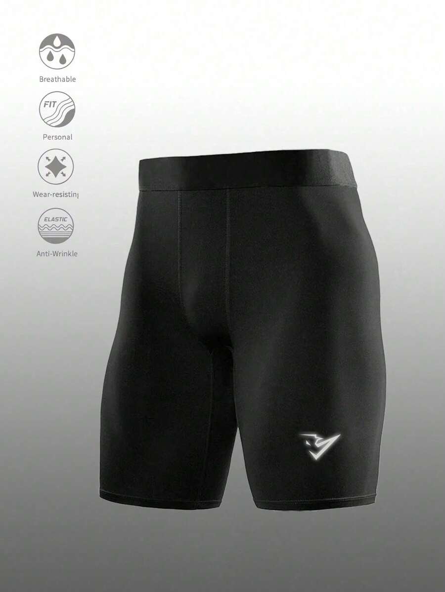 Acti Log Quần legging thể thao nam không đường may, độ co giãn cao. - màu đen - Xem 1