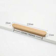 Walnut Wooden Furniture Handlea Drawer Knobs Kitchen Cabinets Knobs Long Pulls Cabinets And Drawers For Handles Wardrobe Pulls - Multicolor - View 21