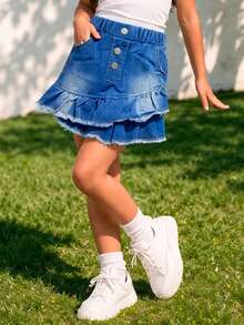 Denim Blue With Resort And Buttons - Blue - View 2