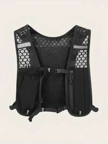1PC Running Hydration Pack Vest Style Lightweight Backpack Breathable Mesh Material Water Bladder Compatible With Bottle Holder Phone Pocket For Cycling Hiking Marathon Outdoor Sports Travel Camping Festival - Multicolor - View 13