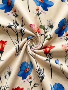 Soleia Tuta da donna bianca per vacanze, in maglia con texture a onde, scollo a V profondo, schiena scoperta, aderente, adatta per feste, appuntamenti, tè pomeridiano, stile boho per vacanze, spiaggia, outfit estivo - Giallo chiaro - Visualizzare 3