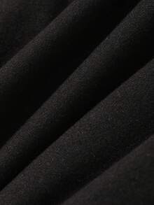 Đầm lưới đính sequin thêu họa tiết chắp vá, lệch vai ôm sát dành cho nữ. - màu đen - Xem 4