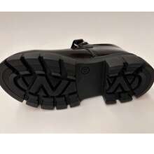 Black Wide-Soled Shoes For Girls - Black - View 4