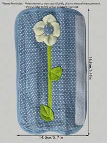2pcs Fabric Dual-Door Refrigerator Handle Cover, Frost-Proof Cover, Refrigerator Door Handle Dust Cover, Anti-Static Car Steering Wheel Cover, Storage Bag, Organizer Bag, Storage Pouch, Wedding Decor, Christmas Decor, Birthday Decor, Birthday Gift, Christmas Table Decor, Christmas Gift, Cute Stuff, Mother's Day Gift, Bedroom Decor, Garden, Kitchen Decor, Summer, Beach, Travel Essentials, Room Decor, Squishy, Graduation - Multicolor - View 2