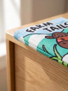 MINKOJA Children's Educational Early Learning Cloth Book With Tails, Baby Book, Tear-Resistant Book, Educational And Interactive Cloth Book.,Easter,Easter Gift,Childen's Day,Baby Toys,Baby Books,Kids Soft Cloth Books - Multicolor - View 3