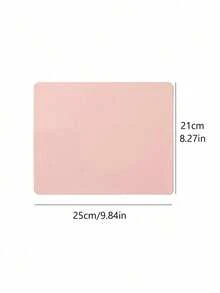 1 Alfombrilla plegable de mesa de arte de uñas de color rosa pálido, de cuero sintético suave y resistente al agua, cojín de reposabrazos para salón de manicura, uso profesional y doméstico, herramienta imprescindible - Rosa vieja - Ver 10