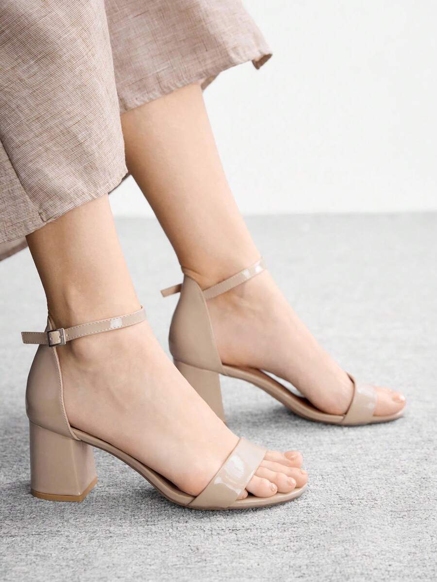 CUCCOO BIZCHIC New Summer Sandals, Women's High Heels Are Sexy And Elegant - Apricot - View 1