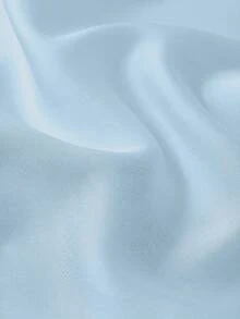 GlowEve CURVE Plus Size Elegant Contrast Lace Spaghetti Strap Dress, Summer - Baby Blue - View 6