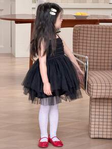 Dazy Kids Young Girl Cute Rhinestone Decorated Footless Leggings - White - View 8