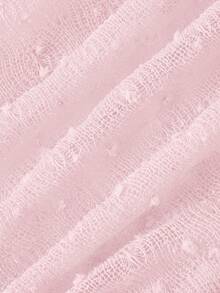 SHEIN MOD Women's Elegant Romantic Solid Color Off-Shoulder Fishtail Dress Summer Wedding Dinner Baby Pink - Pink - View 6