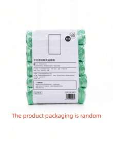 200pcs/100pcs Household Portable Ordinary Garbage Bags, Ordinary Small Garbage Bags, Foldable, Plastic Garbage Bin Lining For Kitchen, Bathroom, Toilet, Bedroom, Office And Bathroom, Convenient And Space Saving - Multicolor - View 17