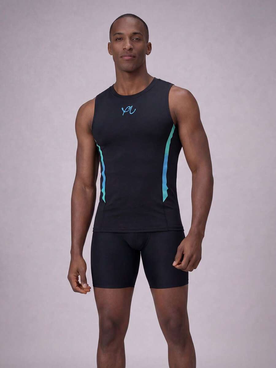 Palasendo Camisetas de protección solar de manga corta y cuello redondo informales para hombres en verano