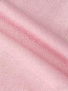 SHEIN Franclia 女士纯色休闲百搭短裙 - 粉色 - 查看 5