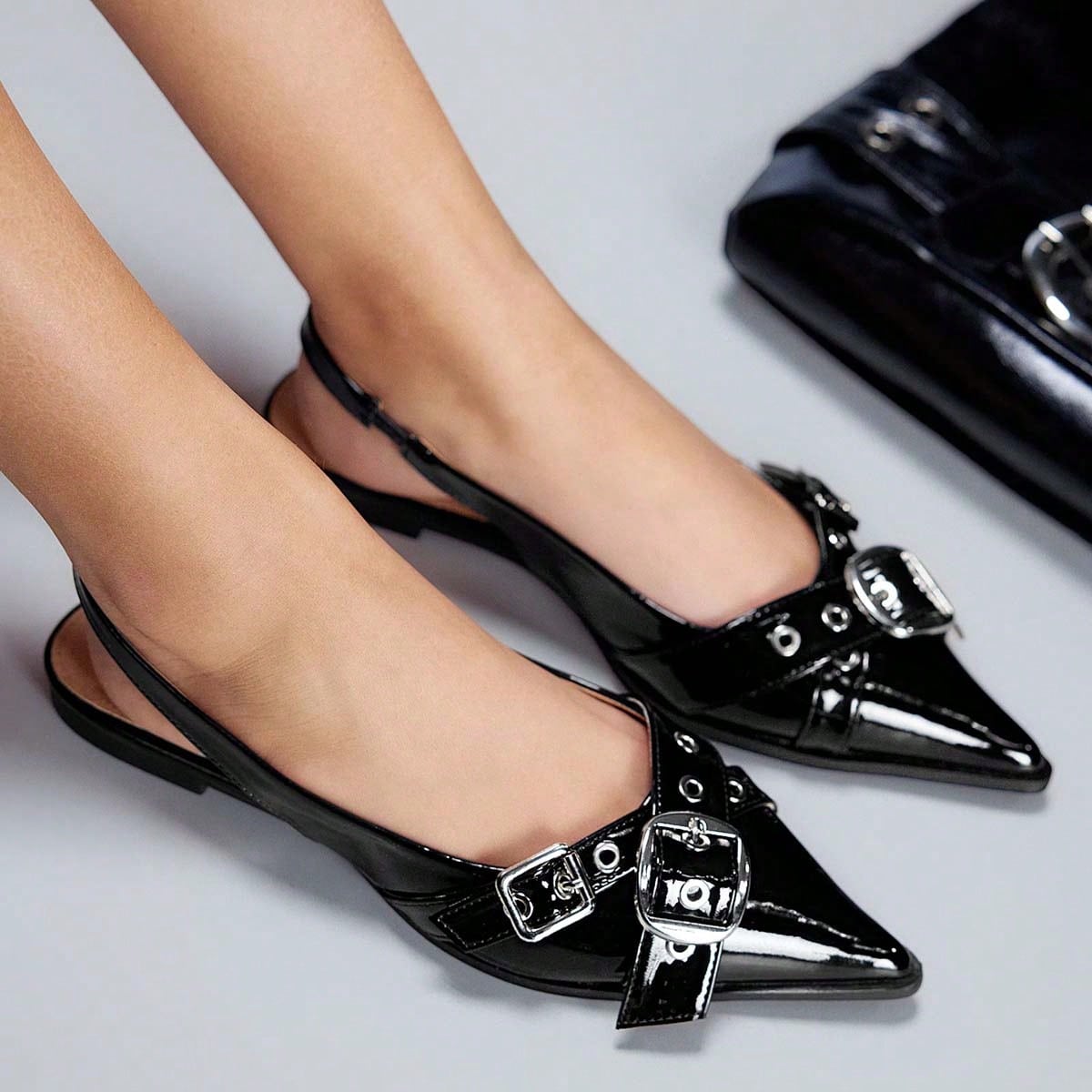 Mocasines planos para mujer, estilo Y2K, punk rock, motero, atuendo de chica cool, adecuado para primavera/verano, vacaciones, viajes, estilo años 20