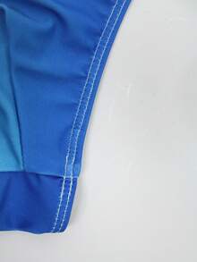 Surfspeed Summer Holiday Men's Ombre Color Triangle Swimming Trunks Holiday / Vacation / Beach / Hawaii / Tropical / Swim / Bathing Light Blue Cute - Blue - View 5