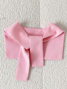 SHEIN Playful Pals 3件組 幼童嬰兒女童可愛粉色條紋刺繡小馬上衣披肩&配套百褶裙 夏季開學時尚套裝 - 粉色 - 查看 8