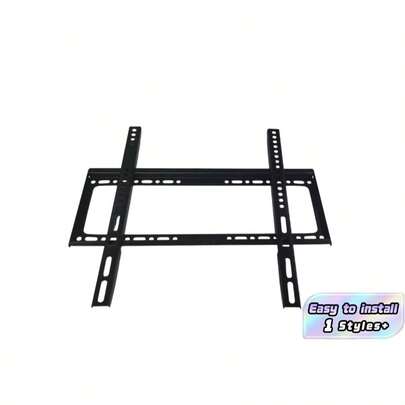1 Soporte de pared para TV ultra delgado, adecuado para TVs de 26-60 pulgadas - Diseño discreto, capacidad de carga máxima de 50 kilogramos (110 libras), VESA 400x400mm - Instale su TV de forma segura y estable, disfrute de una experiencia visual impresionante