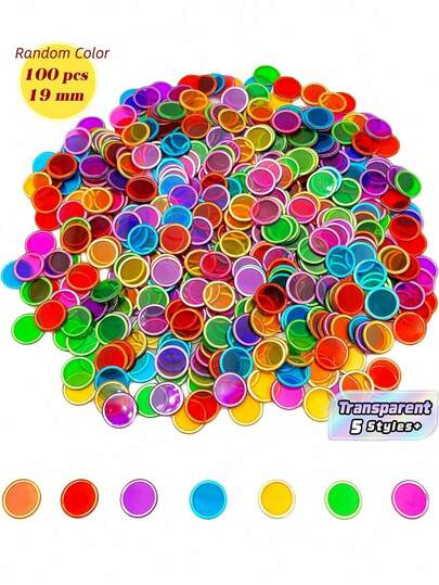 Juego De Bingo Magnético Con Palo Magnético Y 100 Fichas De Plástico – Aprendizaje Y Juego Familiar Para Contar Y Colorear (Morado)