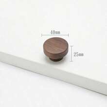 Walnut Wooden Furniture Handlea Drawer Knobs Kitchen Cabinets Knobs Long Pulls Cabinets And Drawers For Handles Wardrobe Pulls - Multicolor - View 18