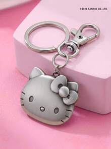 HELLO KITTY AND FRIENDS | POKOJA LAND 1個卡通造型鑰匙圈，輕巧精緻，合金材質，可愛優雅。可用作包包吊飾、行李吊牌或汽車鑰匙圈，適合日常通勤與旅行。也是送給女友、閨蜜或自己的生日、情人節、聖誕節等節日的理想小禮物 - 銀色 - 查看 4