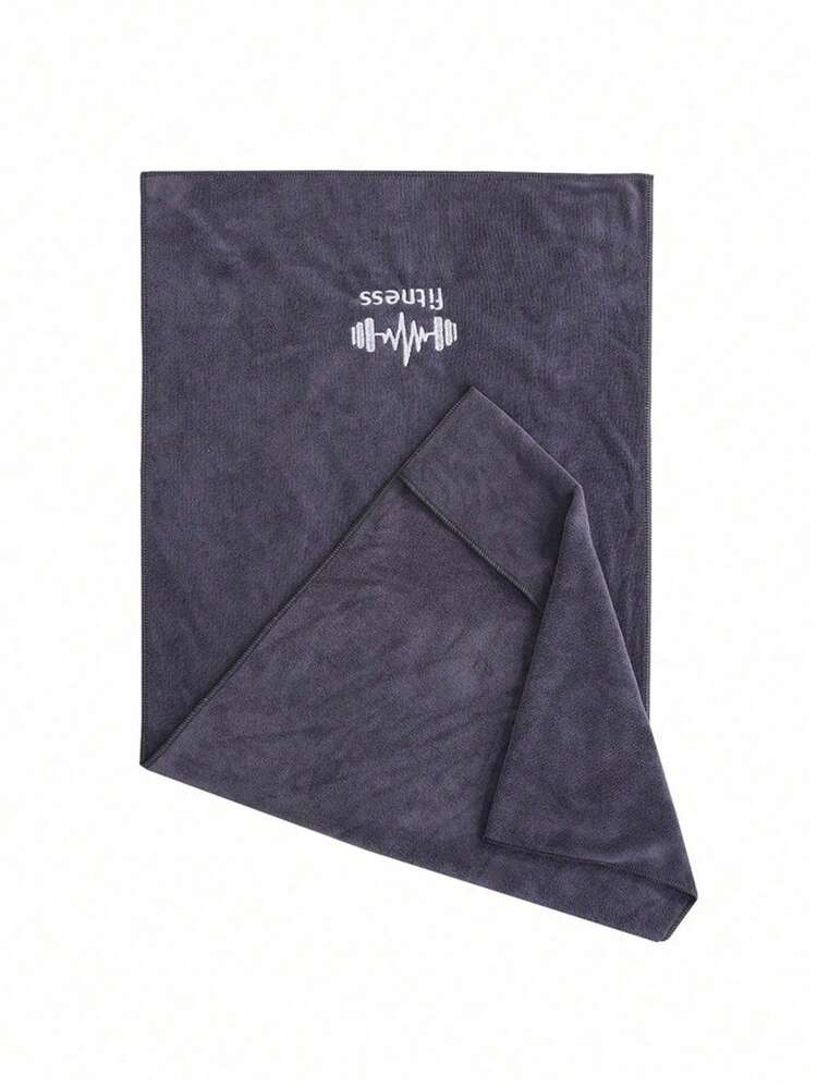 SHEIN 1PC Multifunctional Microfiber Sports Towel Sweat Absorbent Quick Dry Soft Fitness Face Towel Wide Running Gym Equipment Cover Bathroom Shower Bath Towel For Outdoor Workout Travel Washcloth Lightweight Portable Fast Drying Towel For Men And Women - Multicolor - View 19