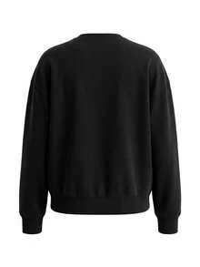 Wavy Flag Women's Sweatshirts Black - Black - View 5