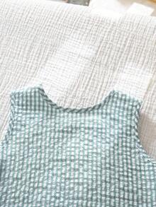 Emery Rose Kids Emery Rose Kids 女童夏季休闲度假蝴蝶结装饰格纹背心和裤子套装 - 彩色 - 查看 10