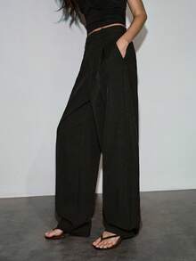 MOTF PREMIUM PANTALONES CROPPED DE PIERNA ENTALLADA URBANOS, PRIMAVERA/VERANO - Negro - Ver 6